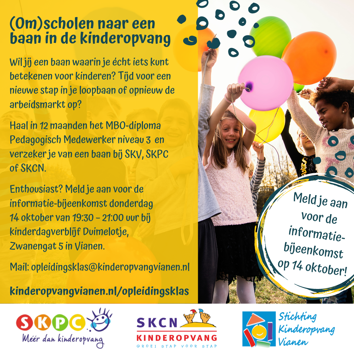 Omscholen Kinderopvang SKV 