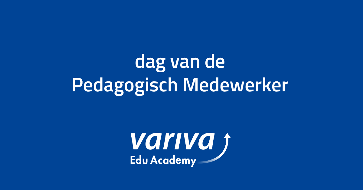 Dag van de pedagogisch medewerker