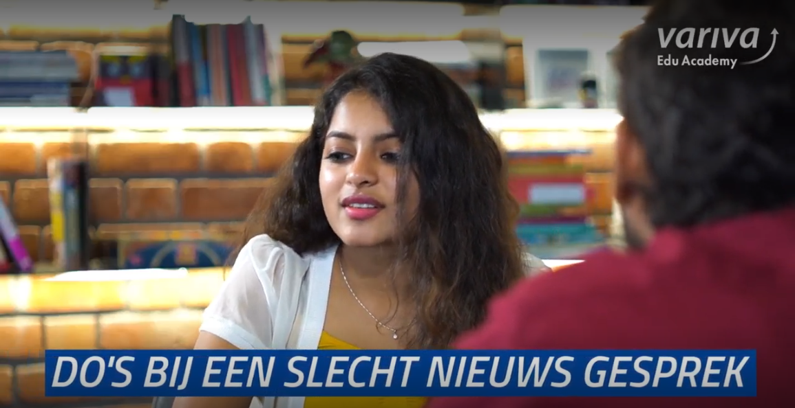 slecht nieuws gesprek