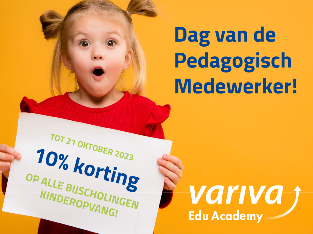 10 % korting kinderopvang bijscholingen